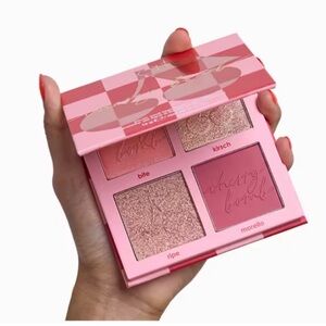 NWT CIATÉ Cherry Bomb Blush & Highlighter Palette